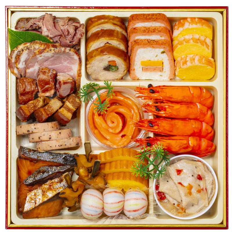 生おせち 玉清 和洋中三段重 宝華 ( 863885 ) 約3～5人前 3段重 全52品