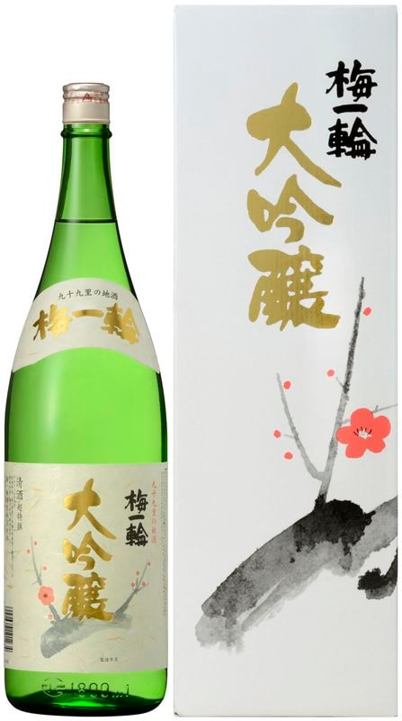 梅一輪酒造オンラインショップ｜大吟醸 梅一輪 化粧箱入り