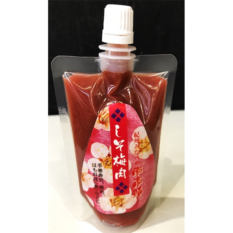 【国産梅100%使用】紀州みなべ しそ梅肉 120g