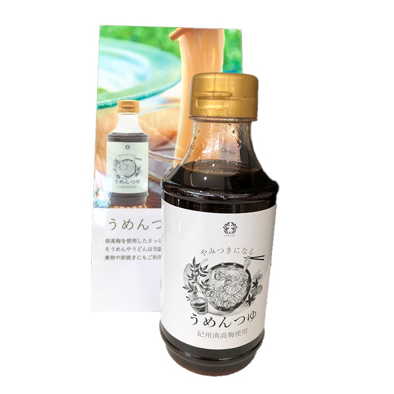 【国産梅100%使用】　うめんつゆ紀州南高梅使用
