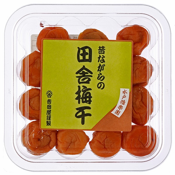 【国産梅100%使用】【茨城県産】昔ながらの田舎梅干 110g【塩分約15%】