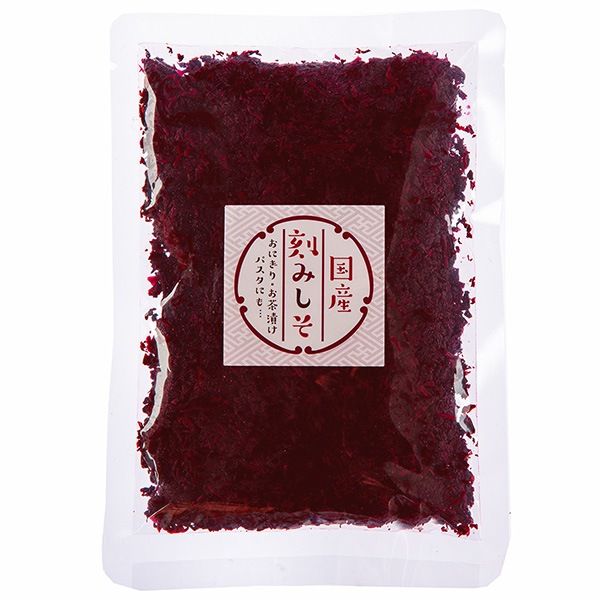 【国産梅100%使用】【神奈川県産】国産刻みしそ 200g