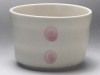 【Ｂ級品】ピンク水玉２段２４小鉢|３寸小鉢（直径約９ｃｍ）|小皿・小鉢・小丼