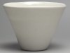 【Ｂ級品】白釉　Ｖ型小鉢(φ９２)|３寸小鉢（直径約９ｃｍ）|小皿・小鉢・小丼