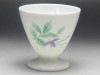 【Ｂ級品】ハギ　白磁高台盃|盃・ぐい呑み|酒器