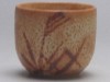 【Ｂ級品】ススキ絵　赤志野小ぐい呑み|盃・ぐい呑み|酒器