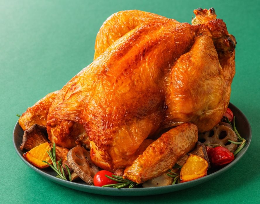 【クリスマスお届け限定・冷蔵】伊達鶏(特大)ローストチキン