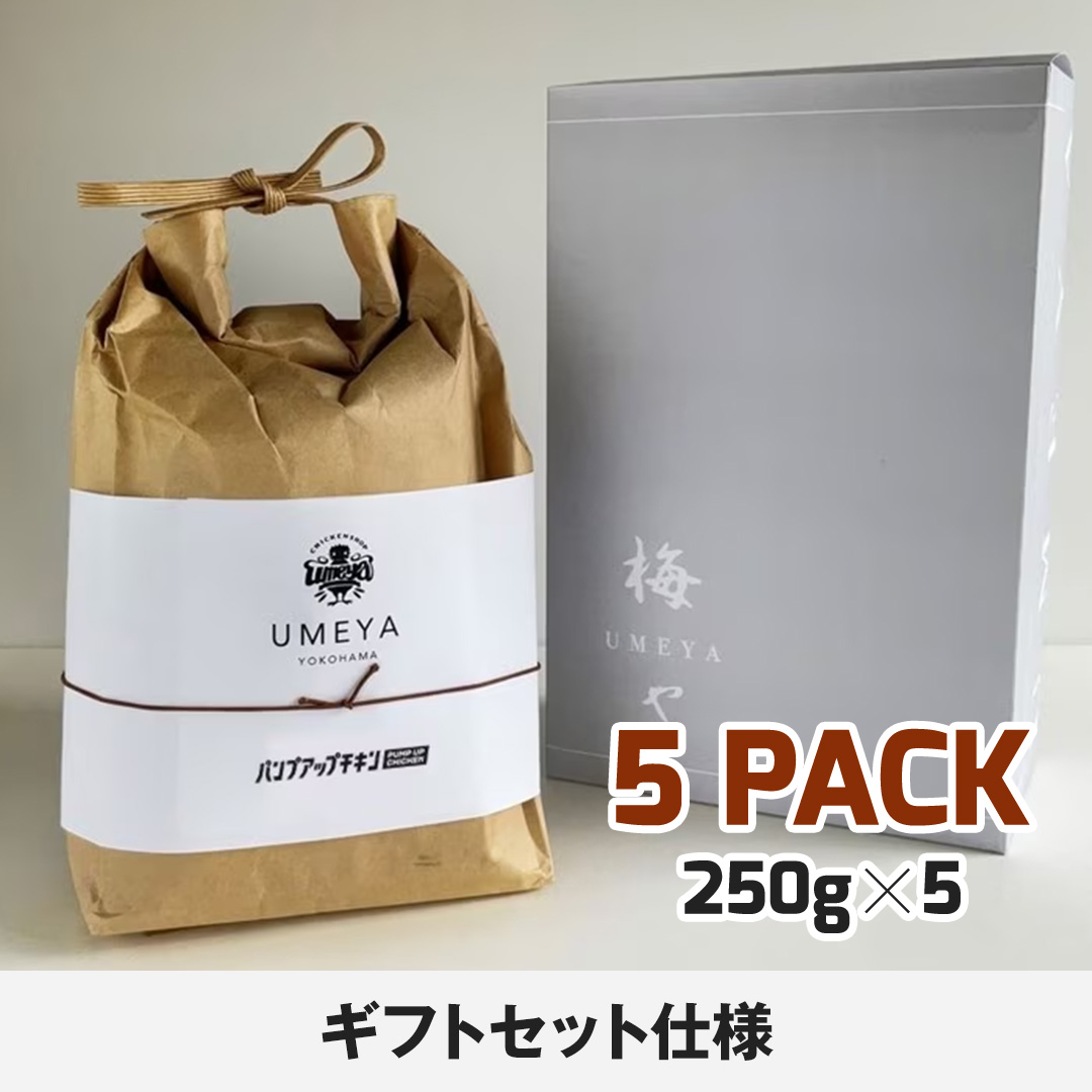 ≪冷凍≫パンプアップチキン　５個セット（ギフト仕様）