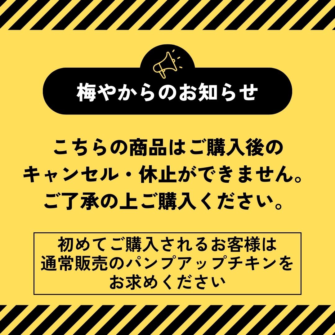 ★定期発送★≪冷凍≫パンプアップチキン10個セット★継続月数に応じたおまけ付き★
