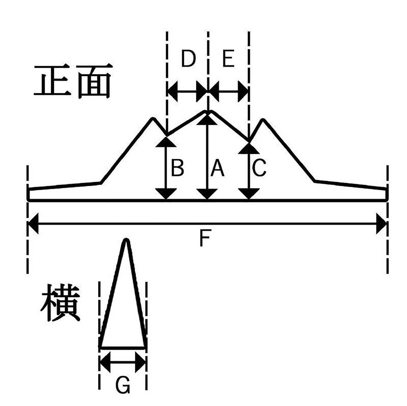 胡弓駒6分3厘（竹製）／sao-am_cube678