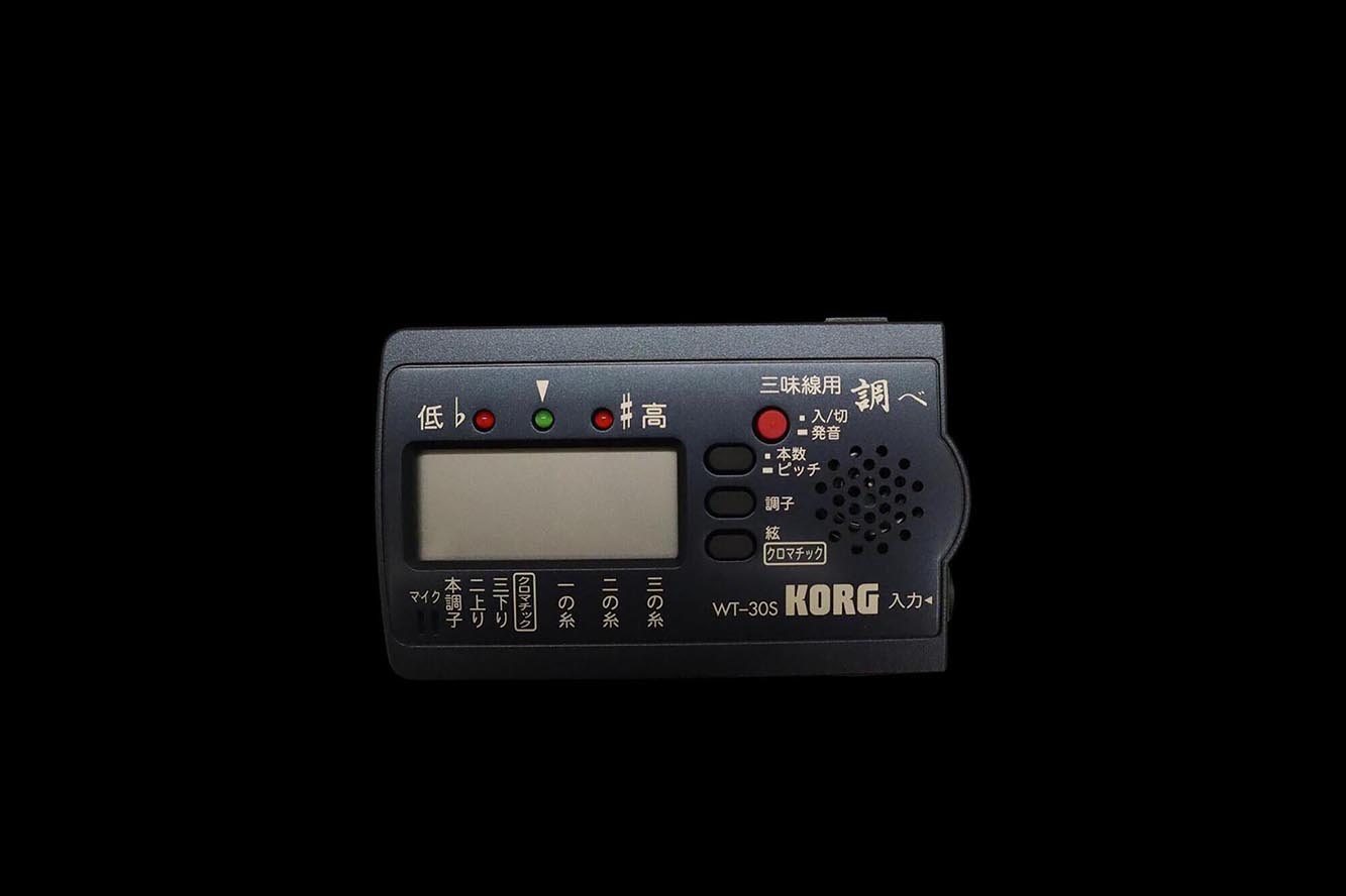 KORG三味線用チューナー「調べ」WT-30S／sao-am_cube1447