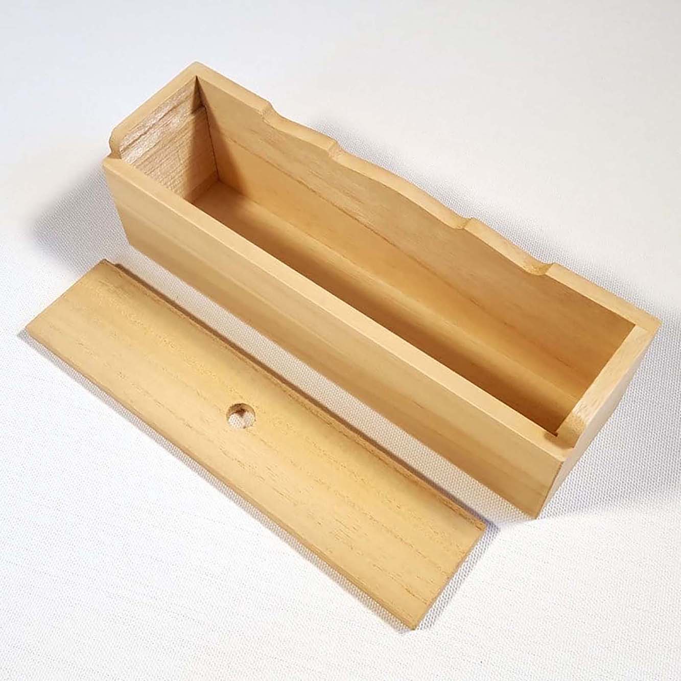 琴桐柱箱(低)13絃用/koto-am_cube414
