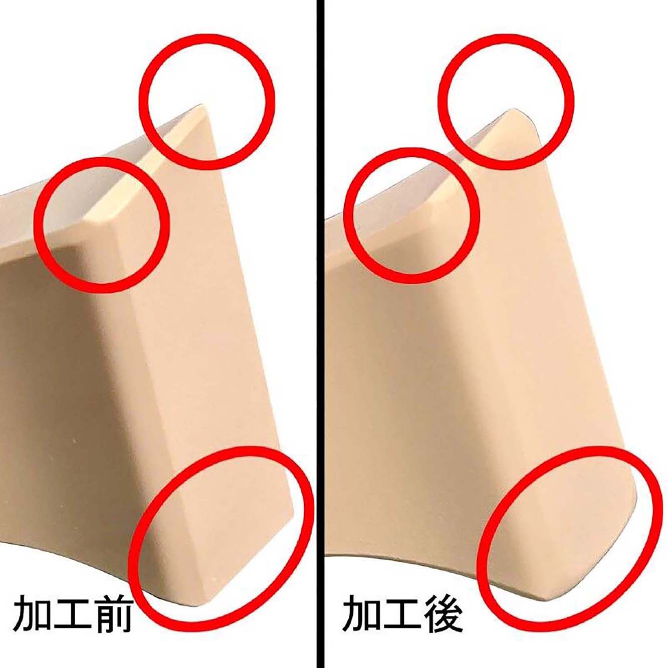 白象印 琴柱セット（面取り済み）新富士・玉龍／koto-am_cube443