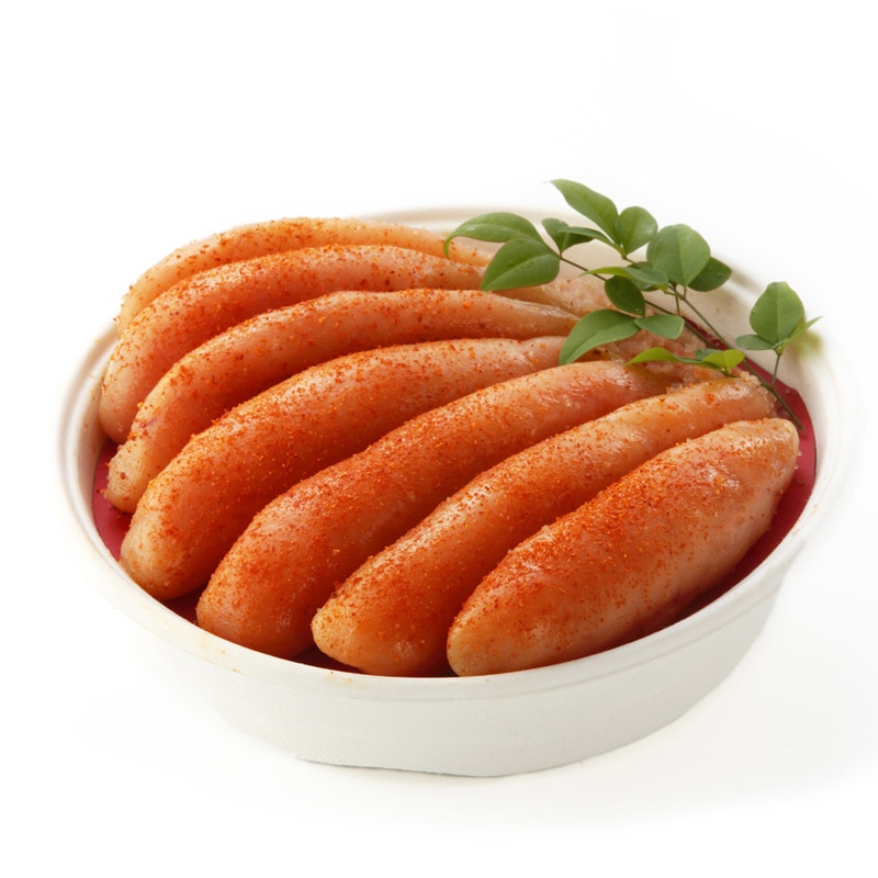 うめ屋 明太子 無着色 一本物      無着色辛子明太子 450ｇ　（樽入り）