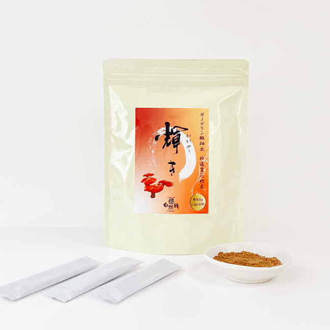 1包で錠剤10錠分！ガノデリン酸霊芝 輝き(粉末)｜※高濃度