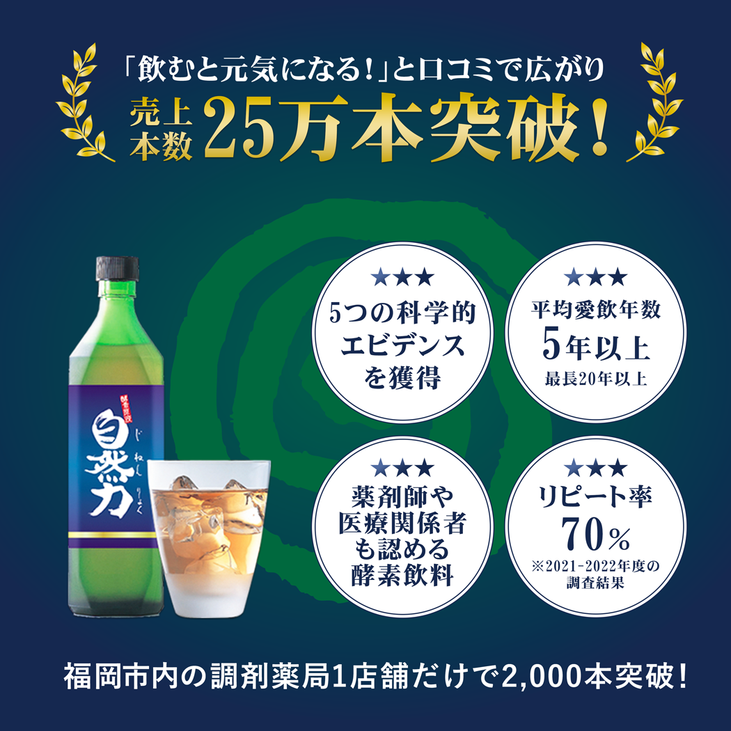 ココナッツ酵素飲料 自然力
