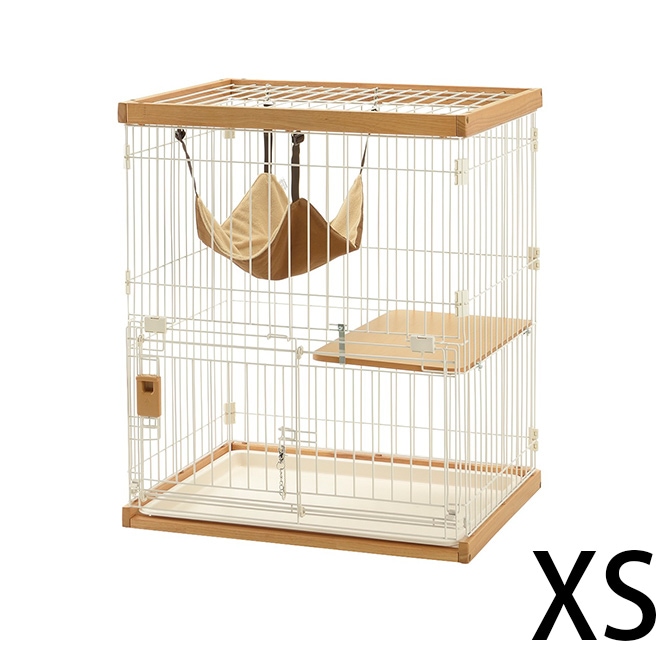 Richell リッチェル 木製お掃除簡単キャットサークル XS ライト