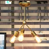 ACME Furniture ������ե��˥��㡼 SOLID BRASS LAMP 3ARM 45 BLASS