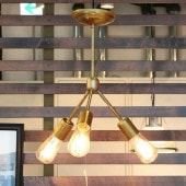 ACME Furniture ե˥㡼 SOLID BRASS LAMP 3ARM 45 BLASS