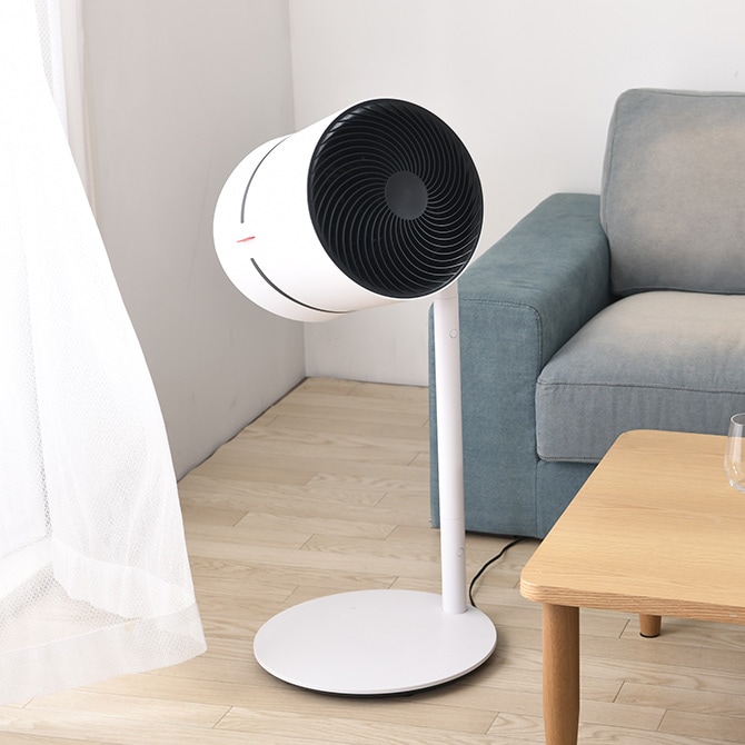 【BONECO】スタンド型扇風機 静音 20畳ホワイト 中型 【ほぼ新品】 BONECO ボネコ サーキュレーター型空気清浄機 F220CC | 商品種別,雑貨