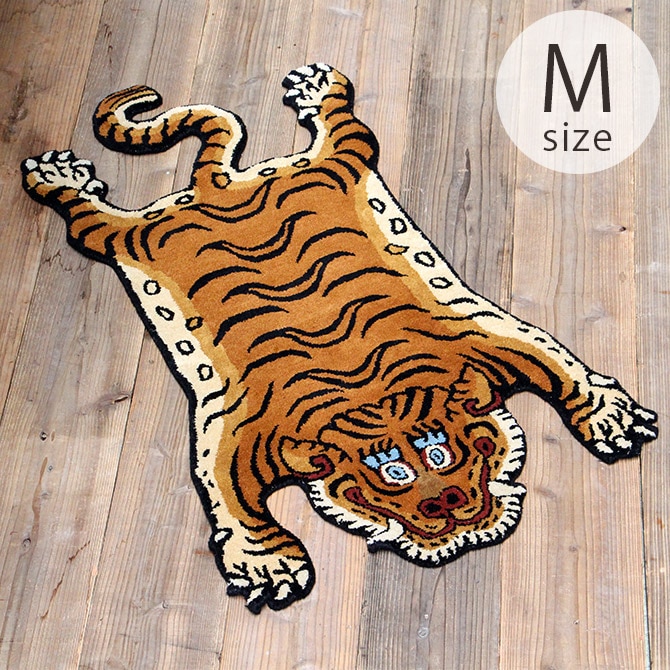 DETAIL ディテール TIBETAN タイガーラグ M | 商品種別,ファブリック