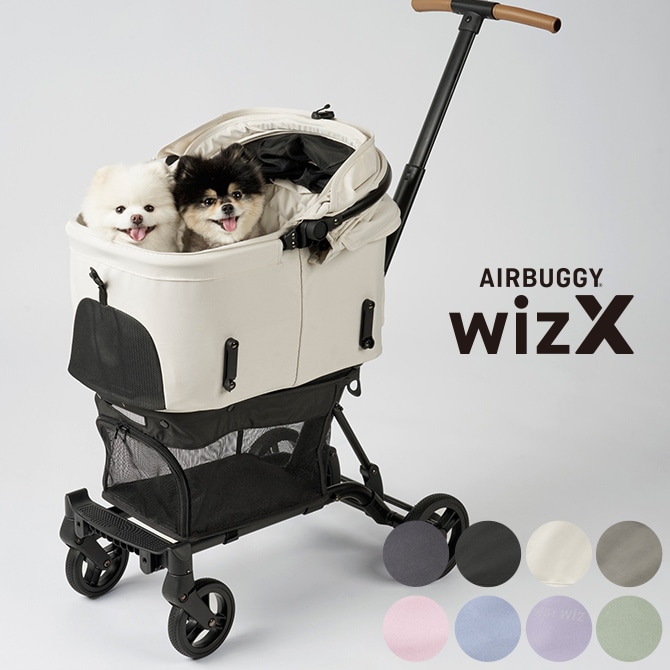 AIRBUGGY ブラック ペットカート 犬 小型犬 中型犬 ペットカート ペットキャリー AIRBUGGY エアバギー