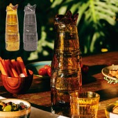 DOIY �ɡ��� KITTY STACKABLE GLASS ���ƥ� �����å��󥰥��饹