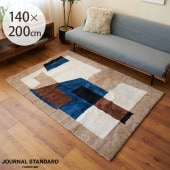 JOURNAL STANDARD FURNITURE ���㡼�ʥ륹��������ɥե��˥��㡼 GEOMETRIC ������ȥ�å� �饰 140��200cm