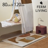 ferm LIVING �ե������ӥ� Bloco ���եƥåɥ饰 120��80  �ޥå� ����ƥꥢ ���� ������ޥå� �̲����� ������� ���� ���� ��ӥ� �͵� �֥��� ���襤��  ������̵����