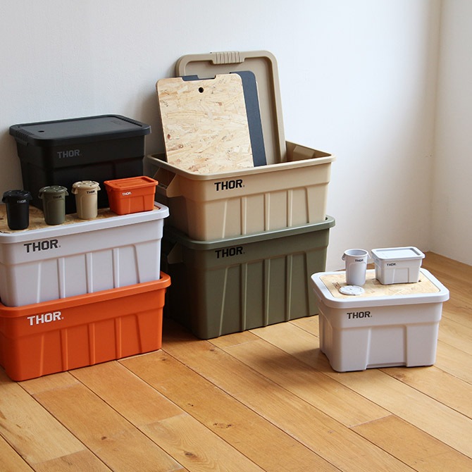 THOR ���� LARGE TOTES WITH LID 53L