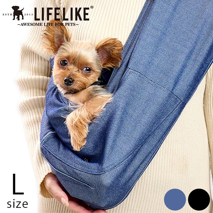 ペットスリング　デニム 楽天市場】【メッシュ蓋 厚板 クッション付】犬 キャリーバッグ