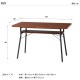 Mash �ޥå��� MILD dining table110 �ߥ�� �����˥󥰥ơ��֥� ��110cm