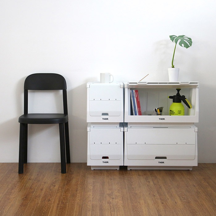 THOR ���� STACKING SHELF CONTAINER 50L ����+�峸+���⥻�å�