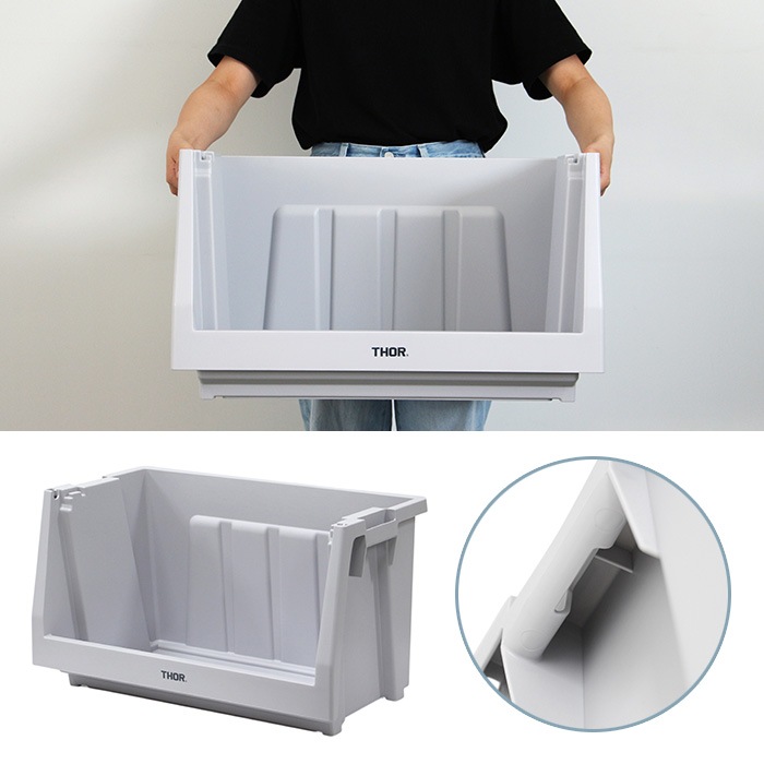 THOR ���� STACKING SHELF CONTAINER 50L ����+�峸+���⥻�å�