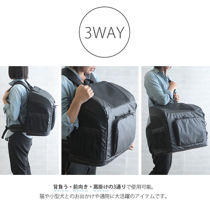 AIR BUGGY �����Х��� 3WAY �Хå��ѥå�����꡼ �磻��