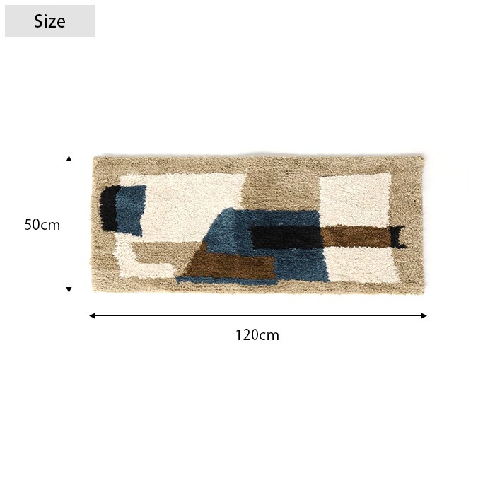 JOURNAL STANDARD FURNITURE ���㡼�ʥ륹��������ɥե��˥��㡼 GEOMETRIC ������ȥ�å� �ޥå� 50��120cm