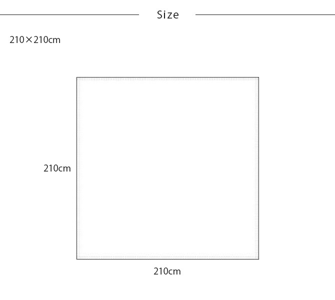 Fab the Home ե֥ۡ ϥ˥ ޥС M 210210cm