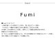 Fumi ե åǤĤե ߥ磻