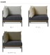 ADRS ���ɥ쥹 Karla sofa corner