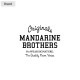 MANDARINE BROTHERS �ޥ�����֥饶���� �ե饤�󥰥������ץ쥹�ȥ�