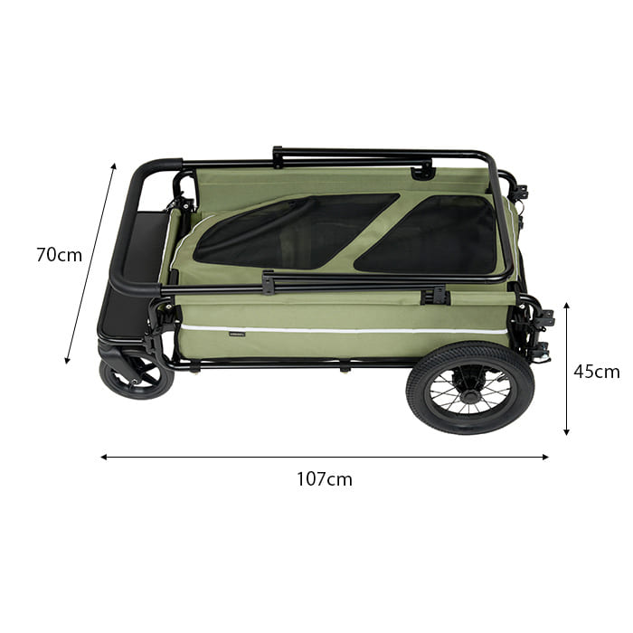 AIRBUGGY �����Х��� CARRIAGE SET �����å� ��֡��롼�ե��å�