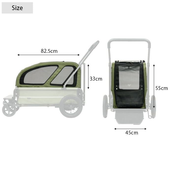 AIRBUGGY �����Х��� CARRIAGE ROOF �����å��롼��(����)