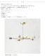 ACME Furniture ե˥㡼 SOLID BRASS LAMP 5ARM BLASS