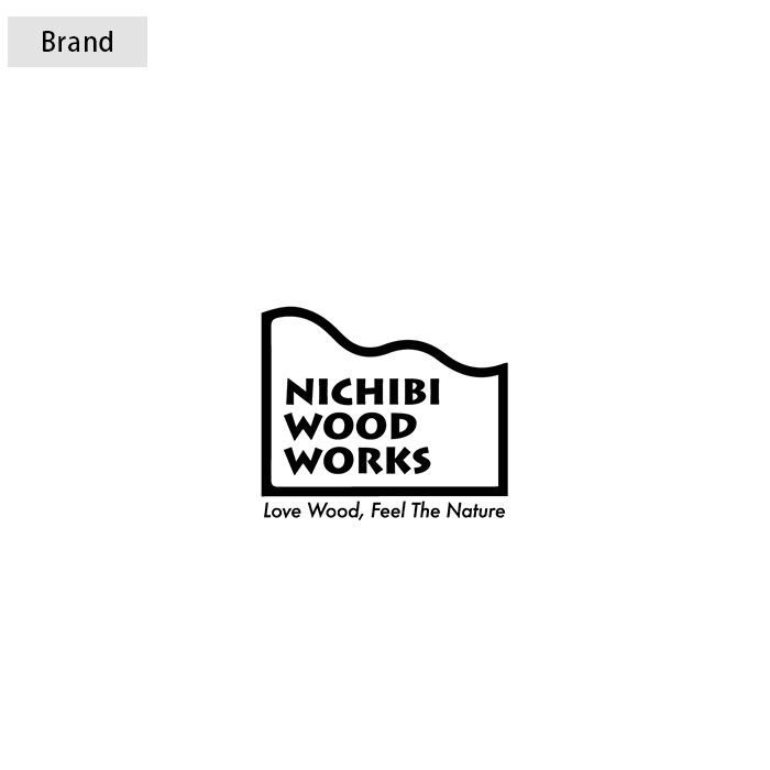 Nichibi Woodworks �˥��ӥ��åɥ���� mona ��� �����ĥơ��֥� �߷� ľ��90cm