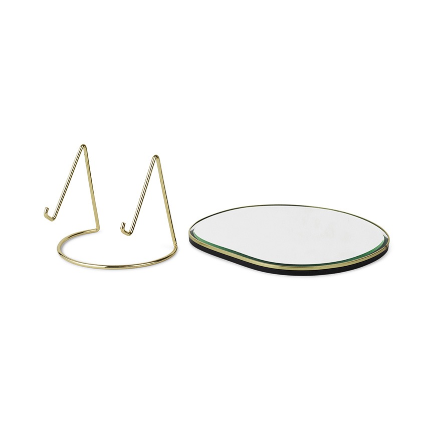 ferm LIVING �ե������ӥ� Pond Table Mirror  ���ߥ顼 �̲� ����ƥꥢ ���� ������� �ȶ� �� ��� �ᥤ�� ����