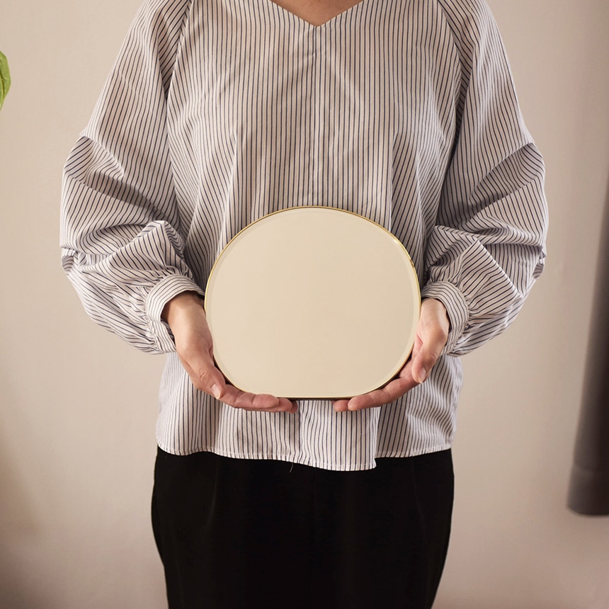 ferm LIVING �ե������ӥ� Pond Table Mirror  ���ߥ顼 �̲� ����ƥꥢ ���� ������� �ȶ� �� ��� �ᥤ�� ����