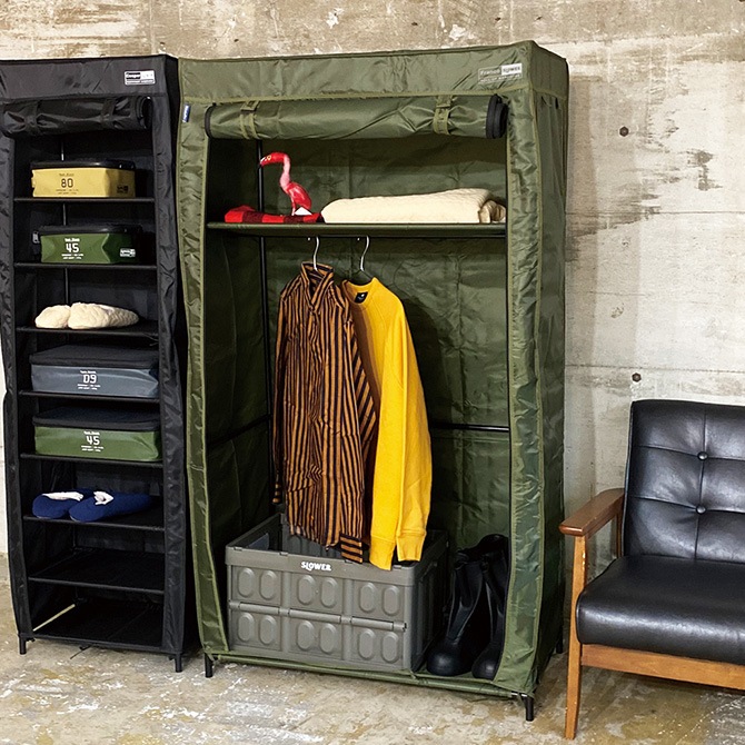 イタリア製ワードローブ（バロッコシリーズ）キャメルグループ