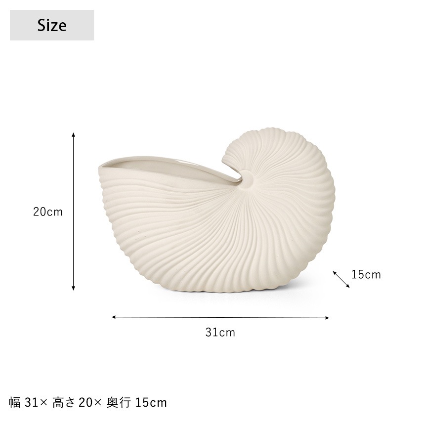 ferm LIVING �ե������ӥ� ������ݥå� Shell Pot  �̲� �͵� ���֥��� ��ʪ ���� ����ƥꥢ ���� �ǥ�ޡ��� �������� �ץ쥼��� ���ե� �̲����� �����६�� �� �ǥ����� ���� ����ƥꥢ����