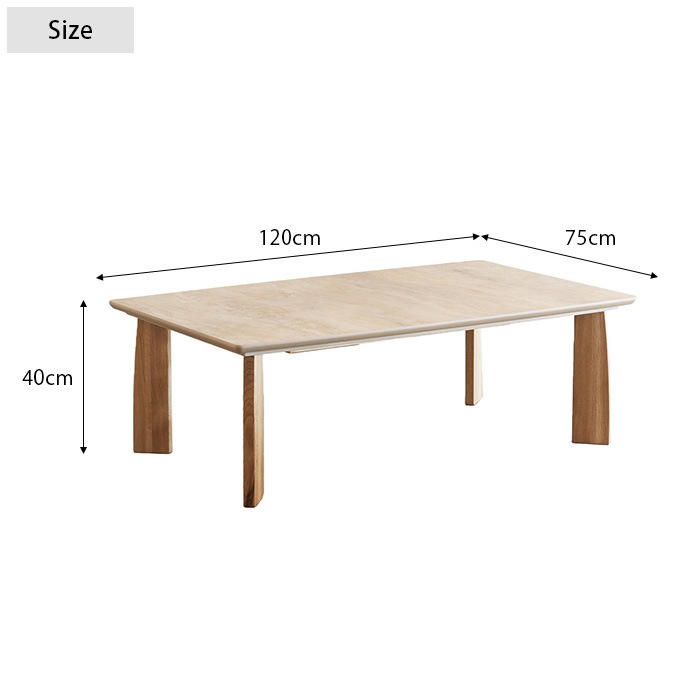 Nichibi Woodworks ˥ӥåɥ Lucius 륷 ĥơ֥ 120cm