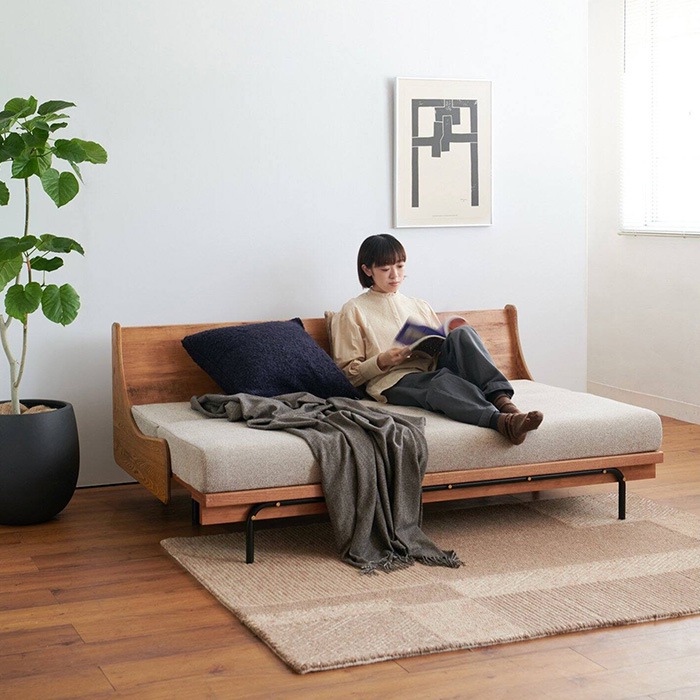 JOURNAL STANDARD FURNITURE ���㡼�ʥ륹��������ɥե��˥��㡼 HABITAT �ϥӥ� ���ե��٥å� ��180cm